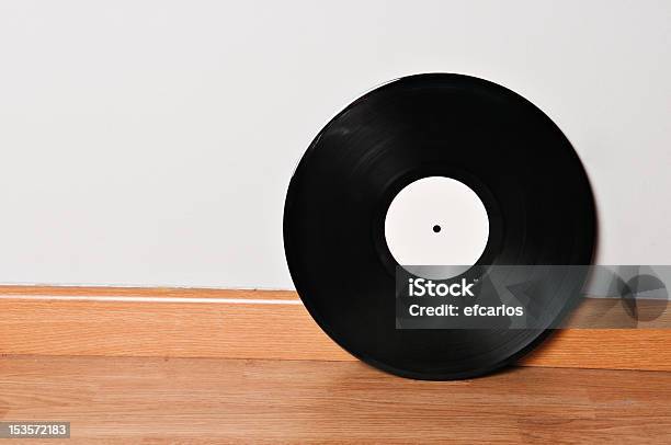 Vinyl On Parquet Floor Stock Photo - Download Image Now - Record - Analog Audio, 45 RPM, 78 RPM