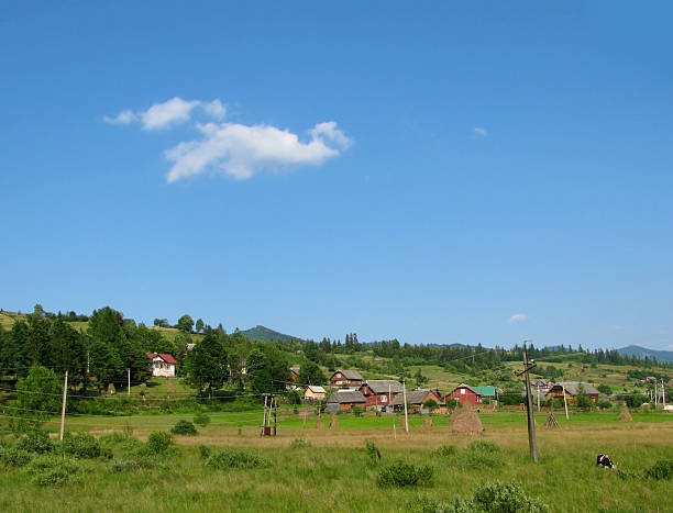istock little village in mountains 153572206