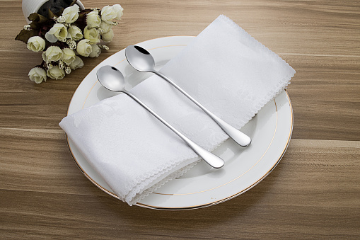 High grade stainless steel tableware.