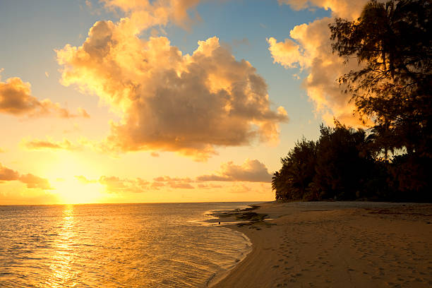 Photo of Sunset on Beach of a Tropical Island