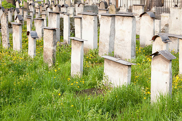 istock Old Jewish cemetery 153572978