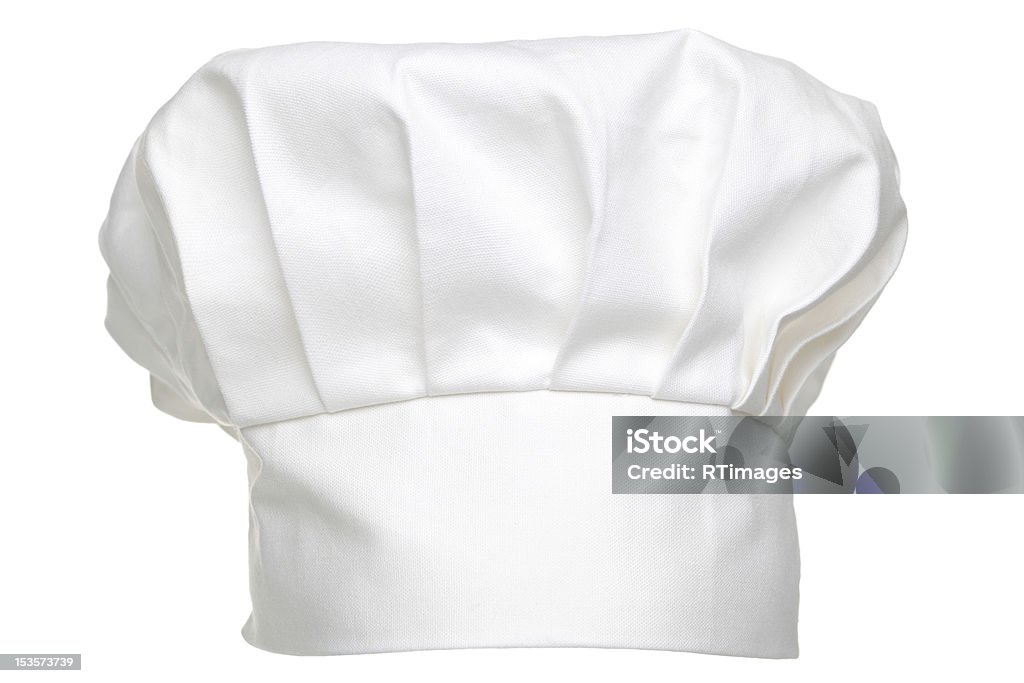 Chef hat isolato - Foto stock royalty-free di Cappello da cuoco
