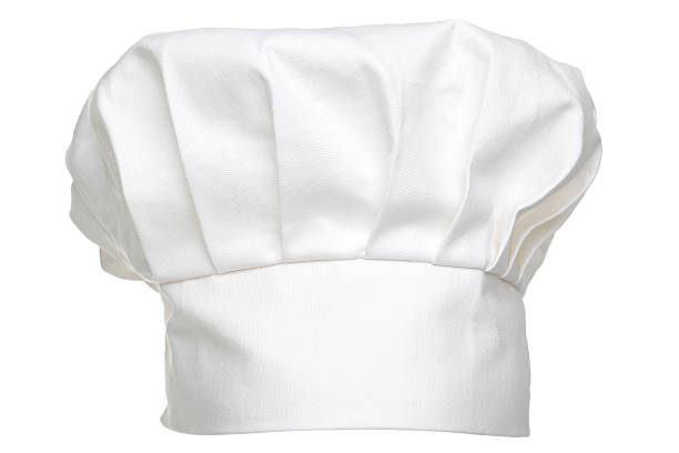 Chefs hat isolated stock photo