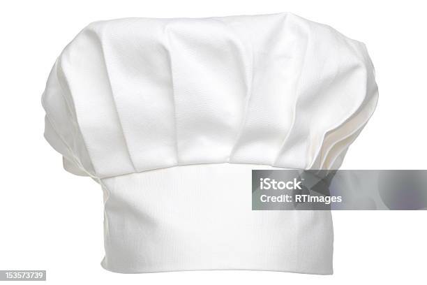Cozinheiros Chapéu Isolado - Fotografias de stock e mais imagens de Chapéu de Cozinheiro - Chapéu de Cozinheiro, Figura para recortar, Barrete - Chapéu