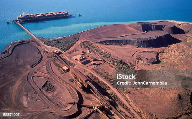 Minerale Di Ferro - Fotografie stock e altre immagini di Industria mineraria - Industria mineraria, Minerale di ferro, Australia occidentale