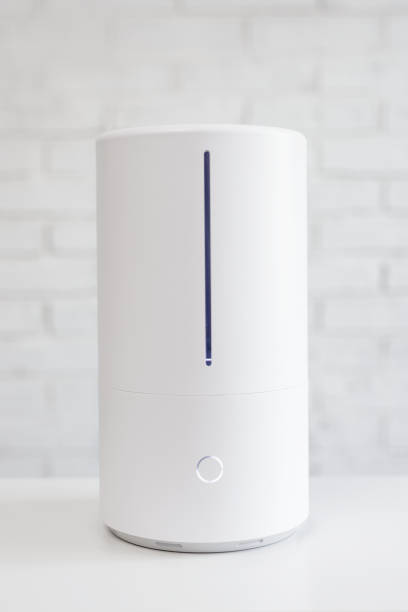 istock close up of modern air humidifier over white brick wall 1535740273