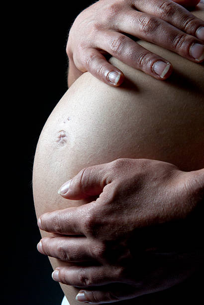 Human Pregnancy stock photo