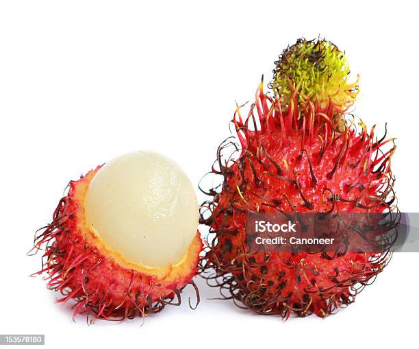 Rambutan Fruit Stock Photo - Download Image Now - Asia, Cut Out, Dragon