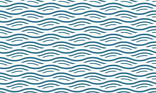 One-color abstract geometric background with waves.