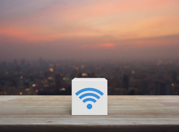 技術インターネット通信コンセプト - wifi zone ストックフォトと画像