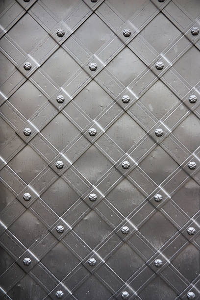 istock old metal door, background 153587615