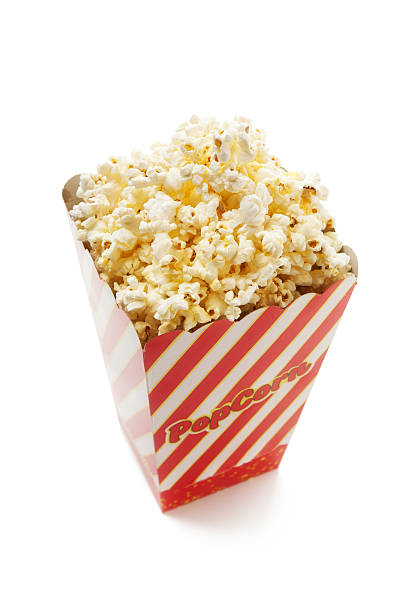 istock Box of fresh popcorn 153587895