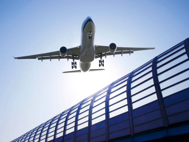 istock Airplane take off in airport 153588022