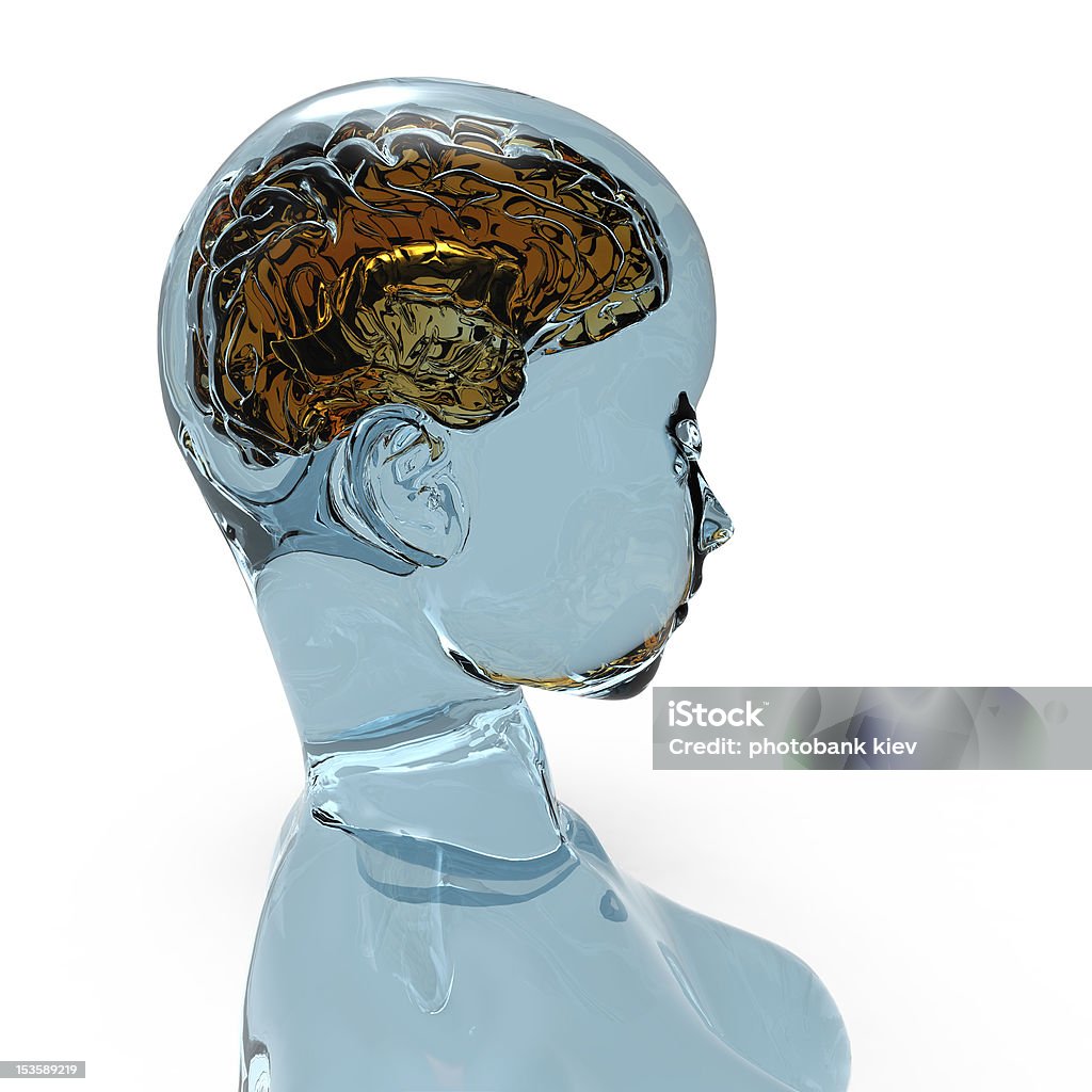 人工脳 - 1人のロイヤリティフリーストックフォト