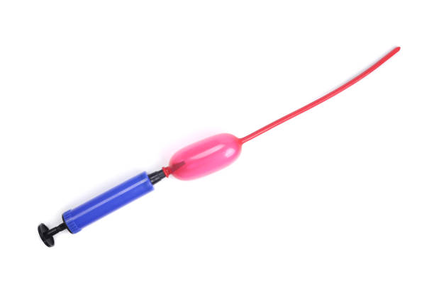 istock air pump inflates balloon isolated on white 1535907587