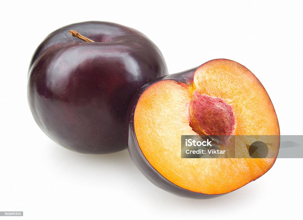 Ameixas preta - Foto de stock de Ameixa - Fruta royalty-free