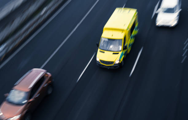 istock Emergency Ambulance Rushes to Call. 1535913834