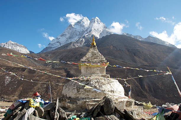 istock Buddhist Stupa in the Himalyas 153592633