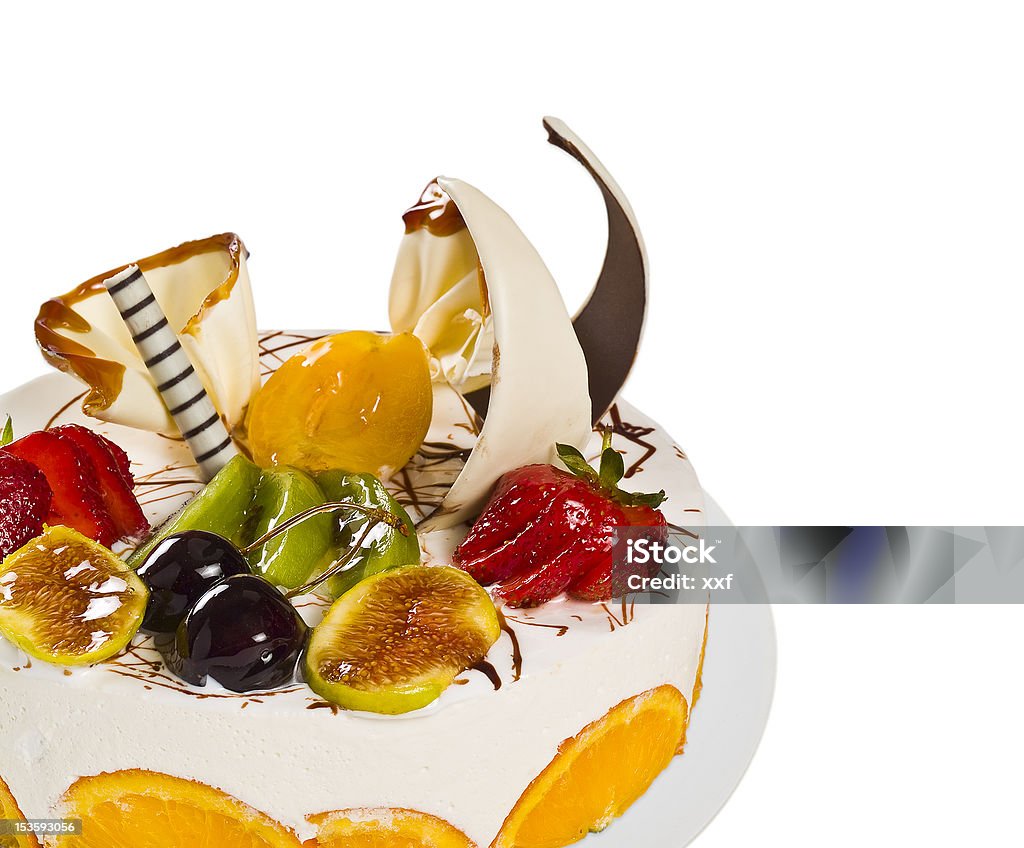 Ciasto z owocami - Zbiór zdjęć royalty-free (Bez ludzi)