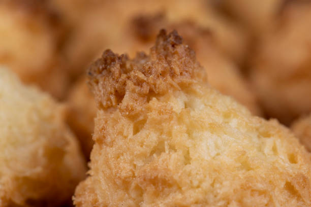 istock Small homemade coconut cookies made using coconut chips 1536235761