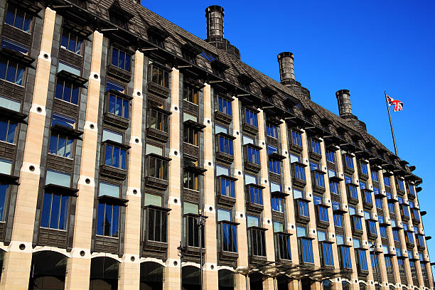 casa di saracinesca - portcullis house foto e immagini stock