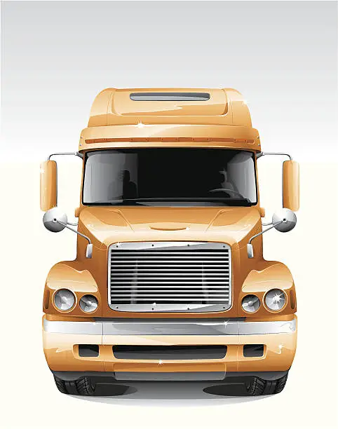 Vector illustration of truck