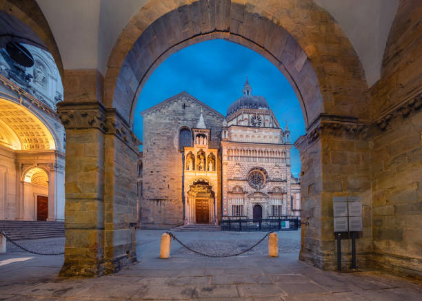 istock Bergamo Cathedral through the arch 1536336683