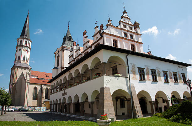 istock Levoca - renaissance town hall and Saint Jacobs church 153638650
