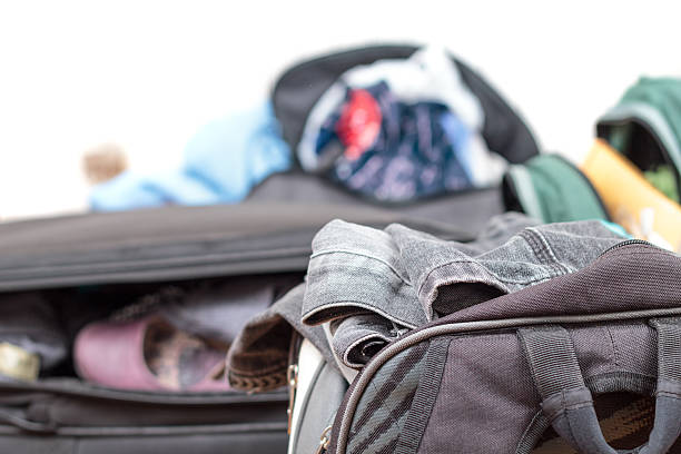 istock Preparing for the trip - luggage 153639300