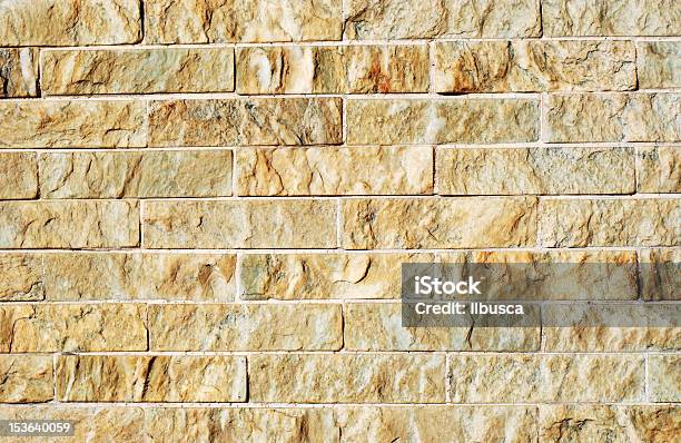 Giallo Texture Pietra Muro Di Mattoni - Fotografie stock e altre immagini di Architettura - Architettura, Città, Composizione orizzontale