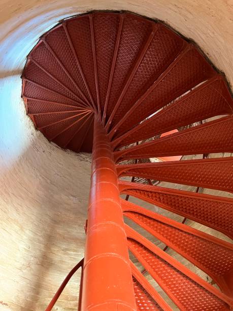 istock Spiral staircase in a lighthouse, Virginia Beach, VA 1536421310