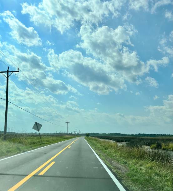 istock Road scenery near Virginia Beach, VA 1536421842