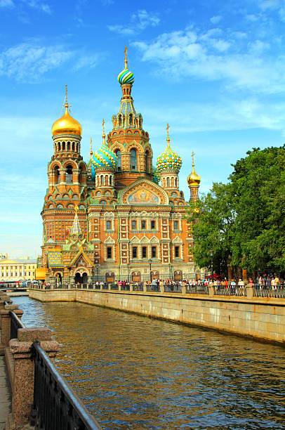 istock Christ the Savior Cathedral in St. Petersburg 153645423
