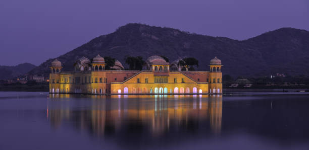 istock Jal Mahal at night in Jaipur, India 1536463949