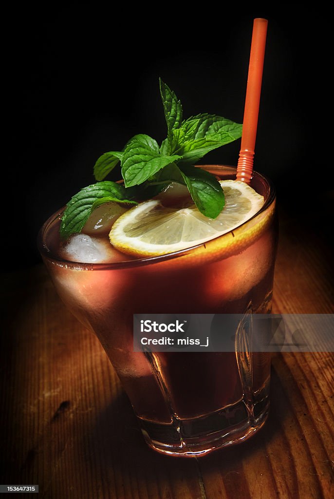 Free Cuba Cuba Libre cocktail on rustic wooden background Alcohol - Drink Stock Photo