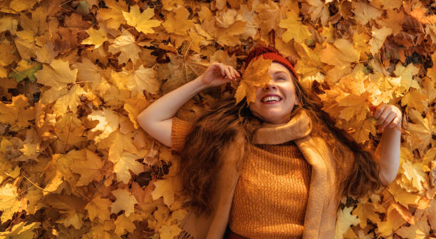 istock Woman is walking in the park. 1536499615