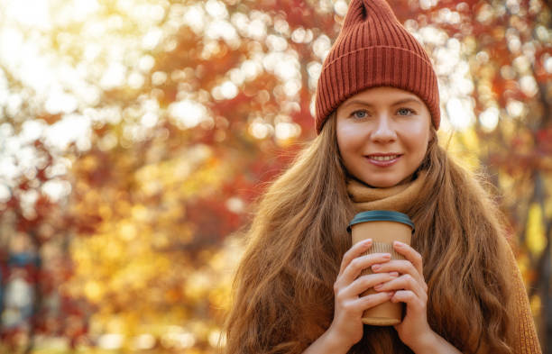 istock Woman is walking in the park. 1536500166