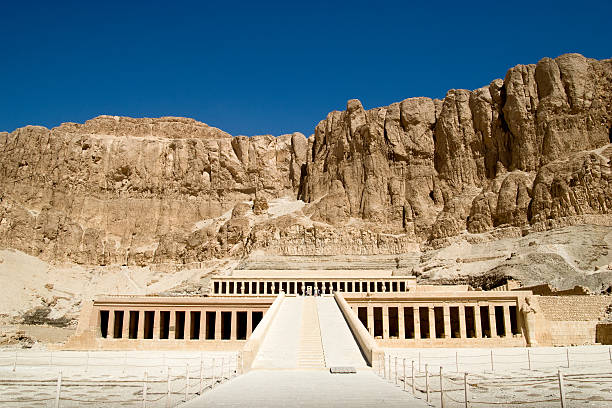 temple of Hatshepsut stock photo