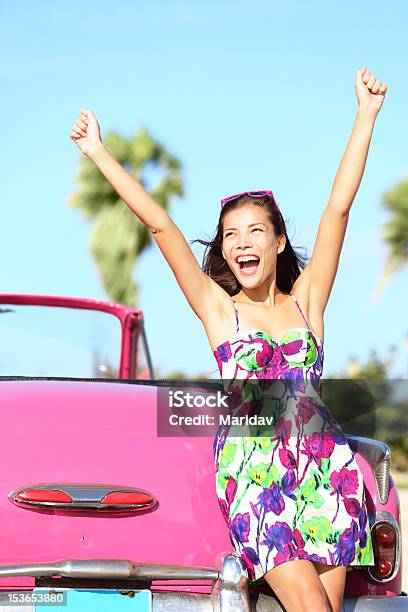 Summer Vacation Car Road Trip Stock Photo - Download Image Now - Cuba, Vintage Car, Young Adult