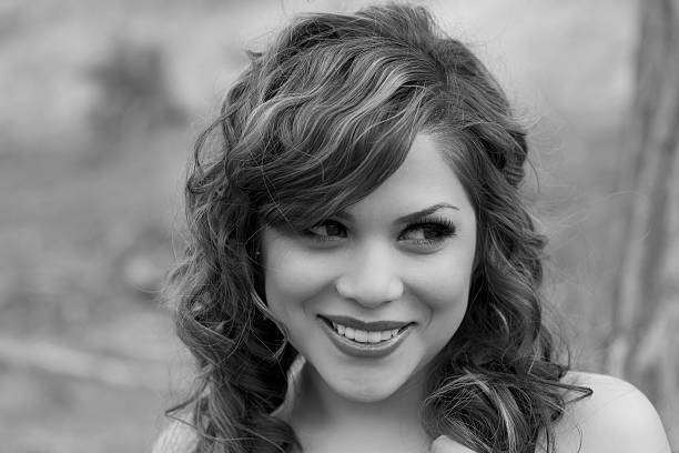 istock Pretty girl looking into camera. 153656373