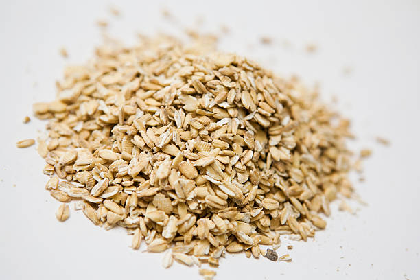 Oats stock photo