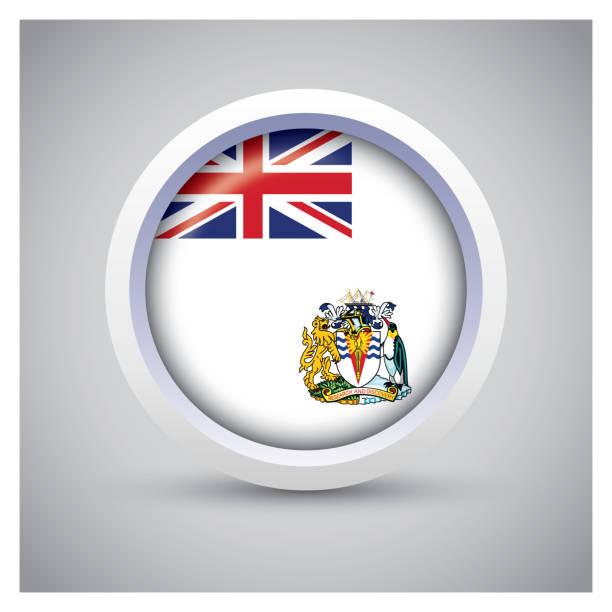 10+ British Antarctic Territory Flag Stock Illustrations, Royalty-Free