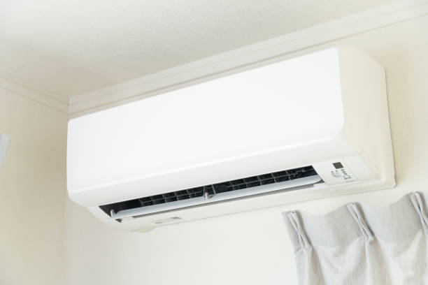 istock Air conditioner installed in a new house 1536693293