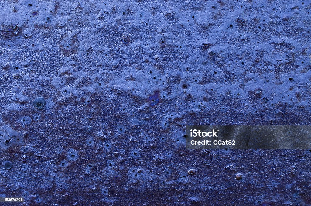 Stary niebieski powierzchni metalu - Zbiór zdjęć royalty-free (Abstrakcja)