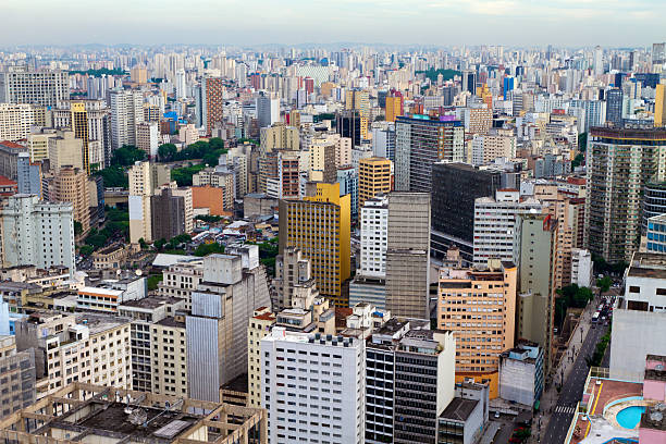 sao paulo, duże miasto - corporate business business local landmark old zdjęcia i obrazy z banku zdjęć