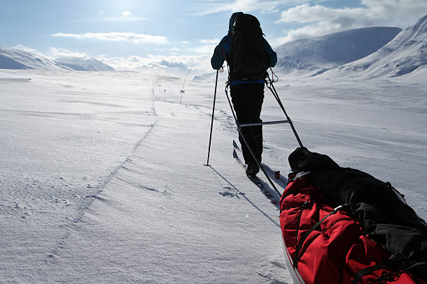 istock hiking on the Kungsleden 153678658