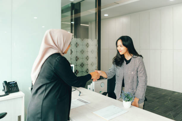 istock business woman in a job interview 1536818982
