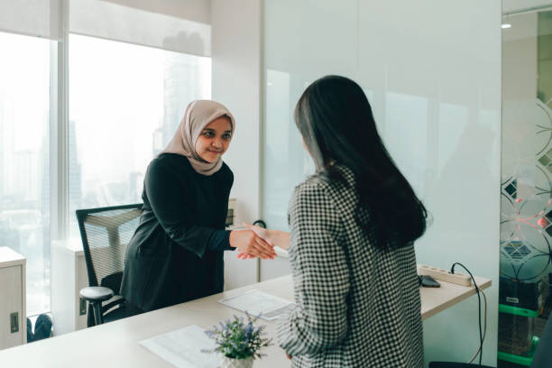 istock business woman in a job interview 1536820691