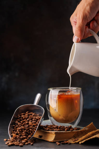 istock Iced cold brew coffee and freshly roasted coffee beans 1536825720