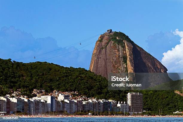 Leme Beach In Rio De Janeiro Stock Photo - Download Image Now - Beach, Beauty In Nature, Building Exterior